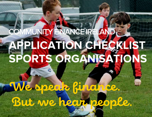 CFI Application Checklist Sports Organisations